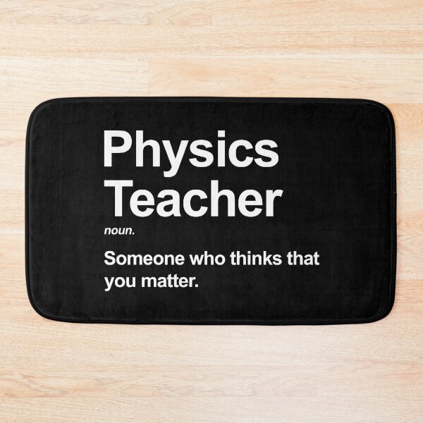 Item preview, Funny Physics Teacher Definition designed and sold by allysmar.
