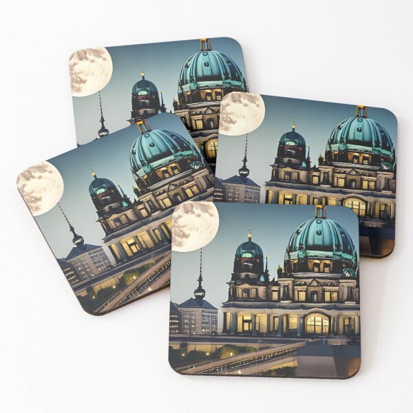 Item preview, Full moon over Berlin designed and sold by REALDesign-Shop.