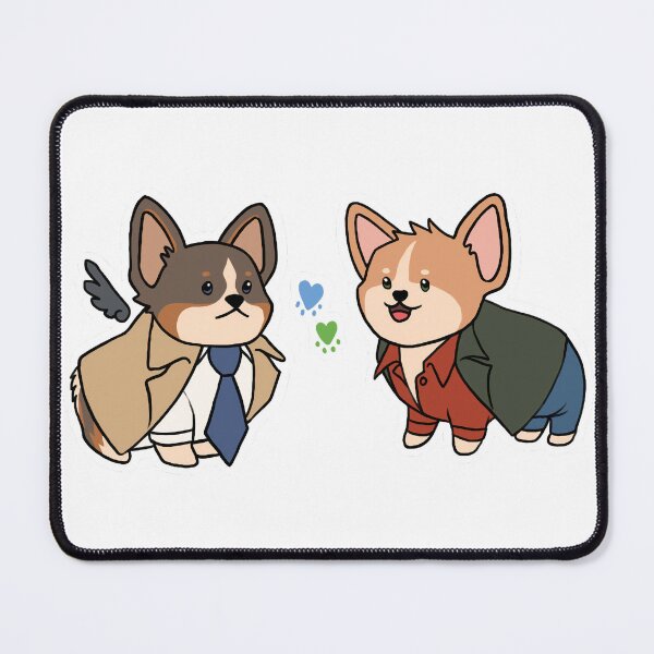 Artikelvorschau, Corgi Destiel ohne Umriss entworfen und verkauft von justcorgstiel.