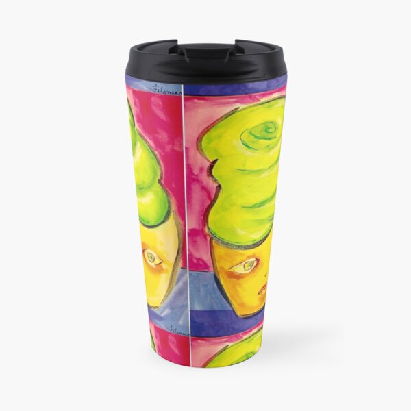 Miss Yellow (of the Cupcake Mafia) Travel Mug