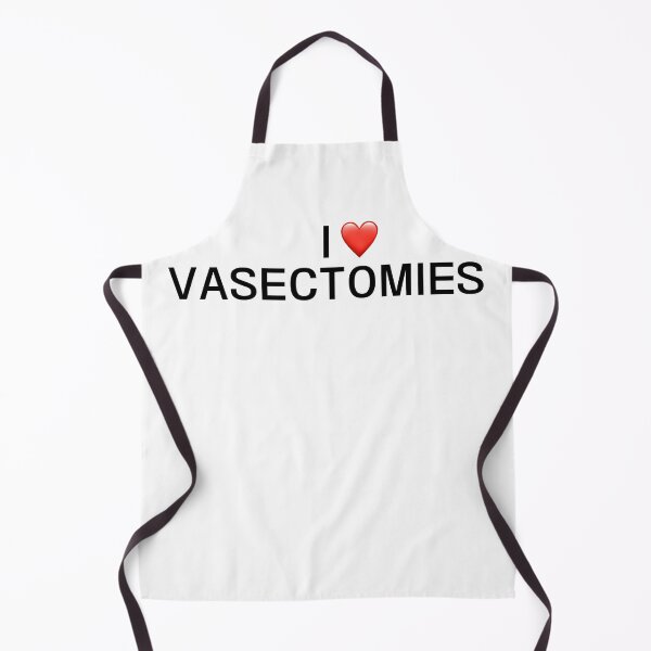 Item preview, I Love Vasectomies (Black Font) designed and sold by funhousejen.
