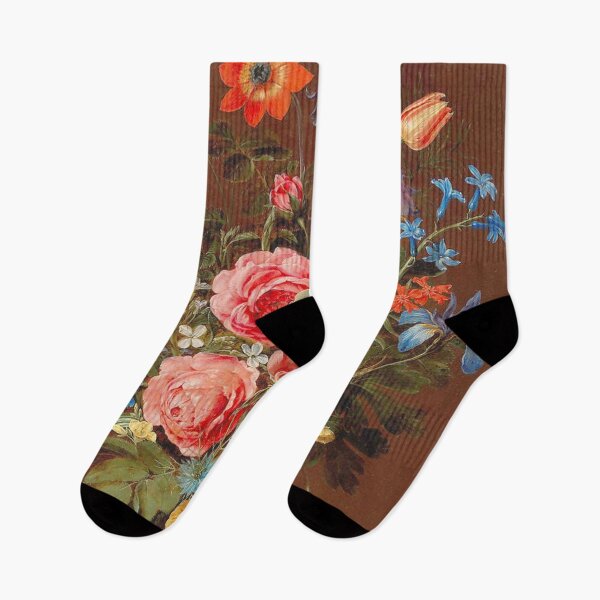 Item preview, A Bouquet of Flowers Flemish Painting designed and sold by vintagemother.