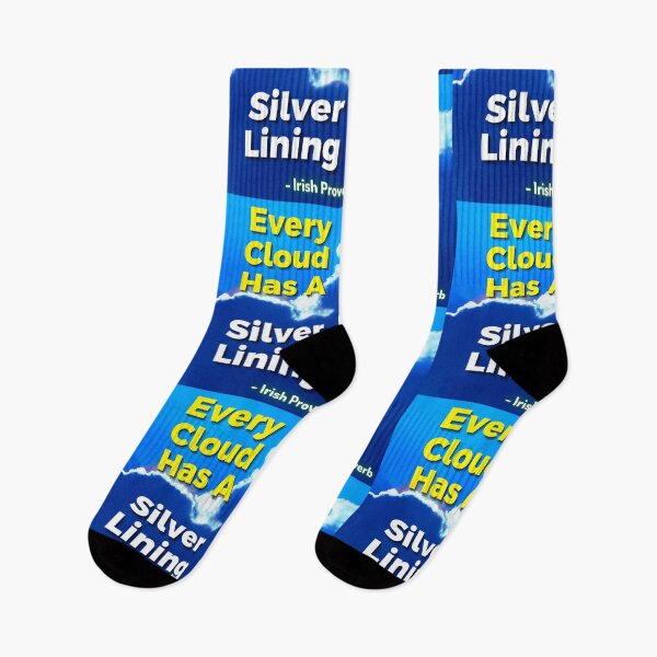 Item preview, Irish Proverb - Every Cloud Has A Silver Lining designed and sold by IrishProverbs.