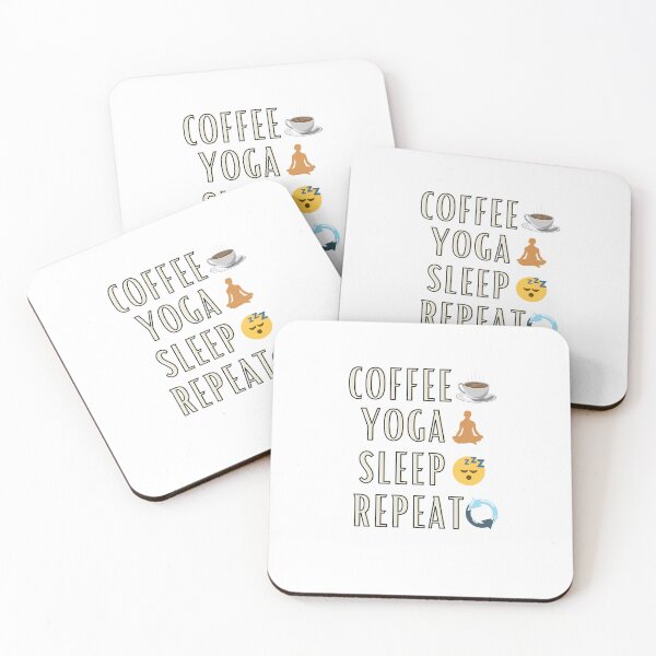 Item preview, Coffee Yoga Sleep Repeat  designed and sold by XbaeX.