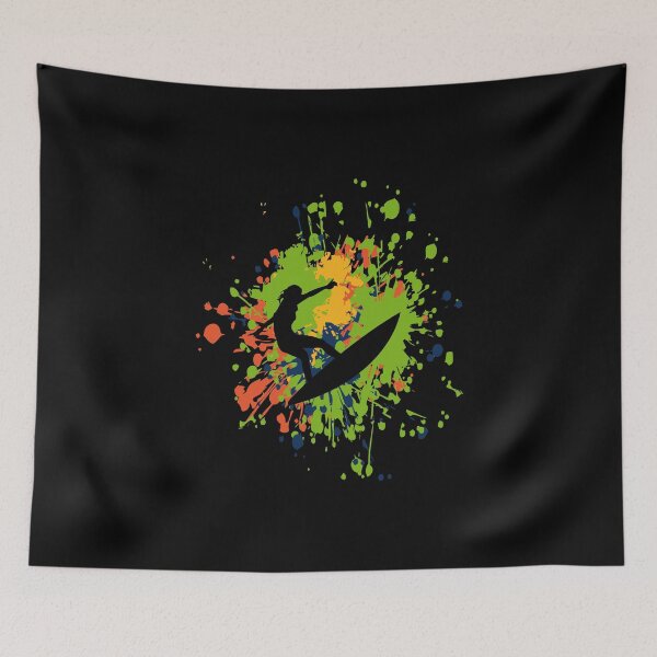 Item preview, Surfing The Color Splash designed and sold by onicon.