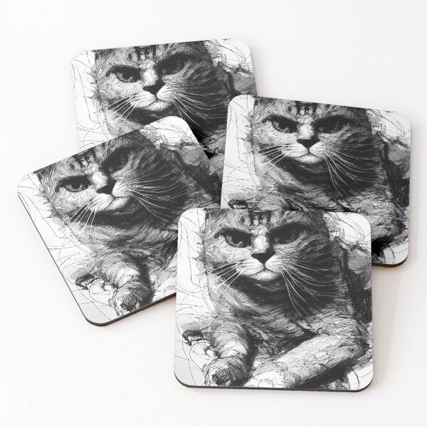 Item preview, Rough Cat Sketch designed and sold by bek22.
