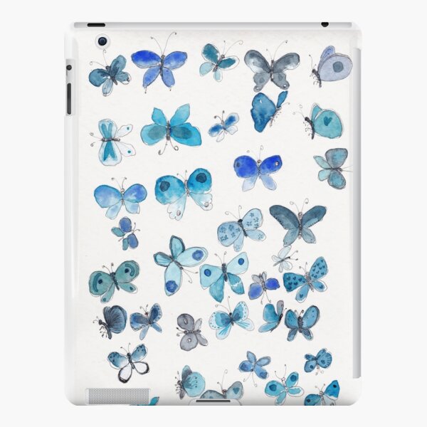 Blue butterflies iPad Snap Case