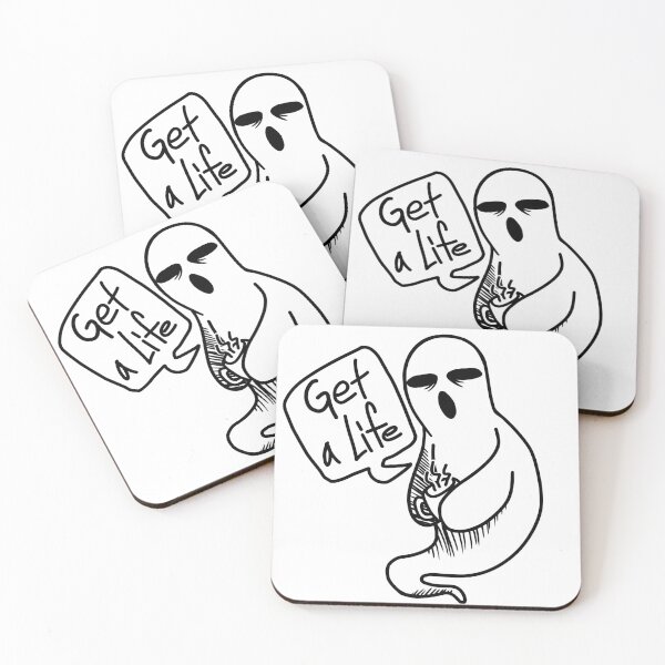 Item preview, Get a Life Ghost  designed and sold by Queen-Rosaleen.