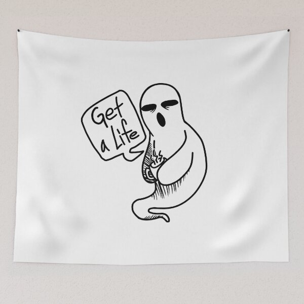 Item preview, Get a Life Ghost  designed and sold by Queen-Rosaleen.