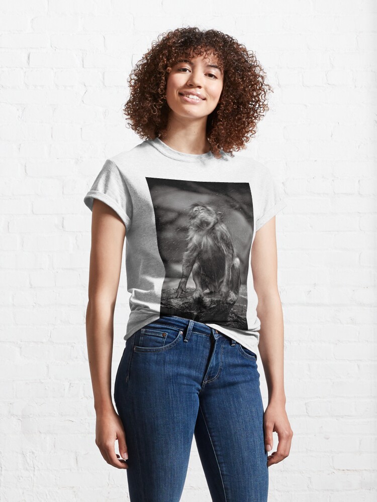 Alternate view of Snow Monkey Shake Down Classic T-Shirt