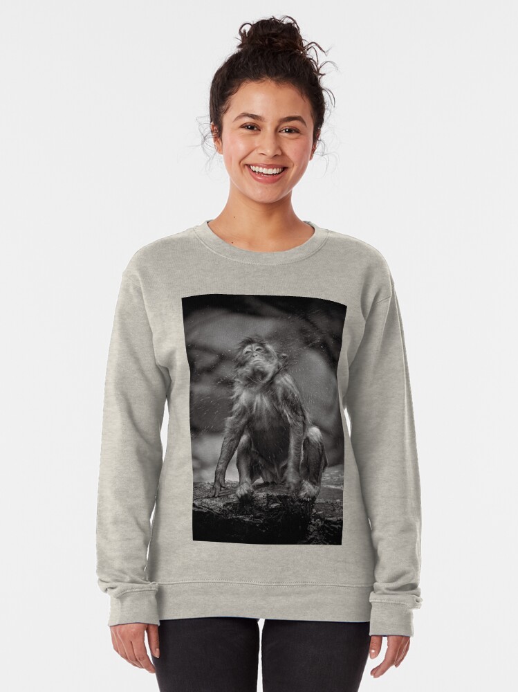 Alternate view of Snow Monkey Shake Down Pullover Sweatshirt