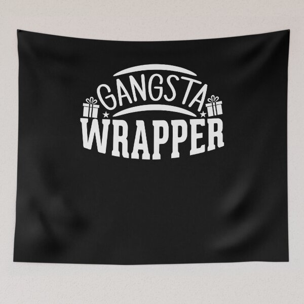 Item preview, Gangster Christmas Wrapper designed and sold by mkzmerch.