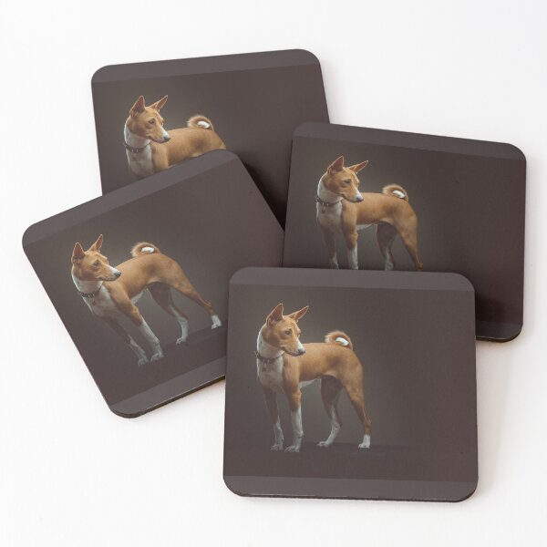 Item preview, Beautiful brown basenji dog designed and sold by reka88.