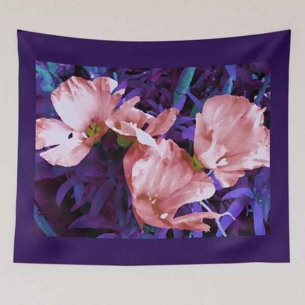 Item preview, Abstract Dusty rose color Flowers by Iritof designed and sold by iritof.