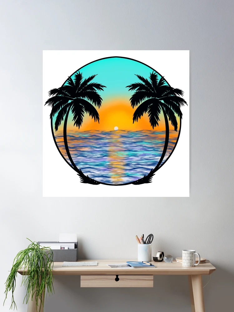 Palm Tree Sunset