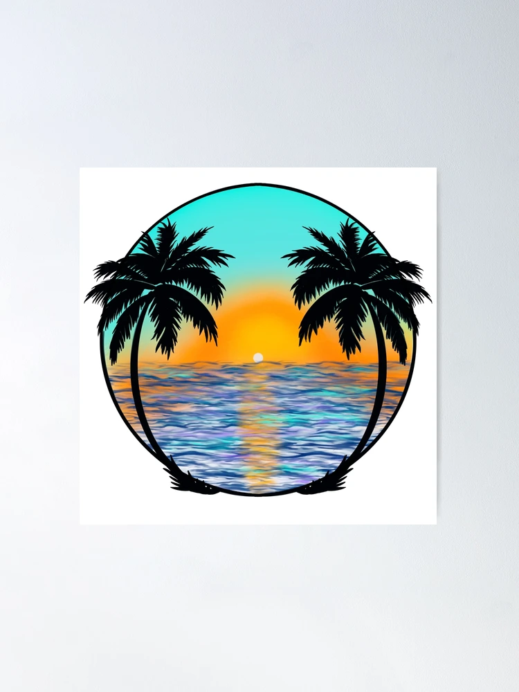 Palm Tree Sunset