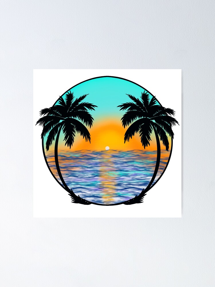 Palm Tree Sunset