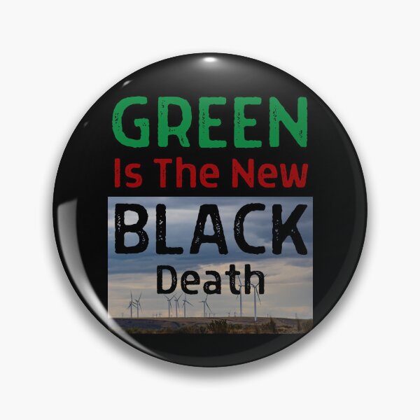 Item preview, Green Is The New Black 07 White Text designed and sold by TWMBDesigns.