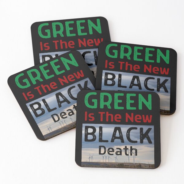 Item preview, Green Is The New Black 07 White Text designed and sold by TWMBDesigns.