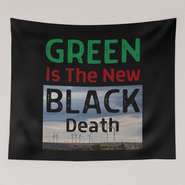 Item preview, Green Is The New Black 07 White Text designed and sold by TWMBDesigns.
