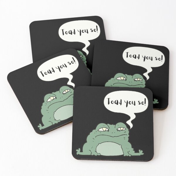 Item preview, I Toad You So Cute Funny Animal Pun designed and sold by LoveSeasonz.