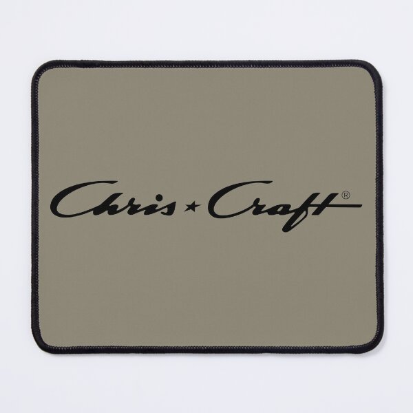 Item preview, Chris Craft Boat Black Vintage Logo designed and sold by ChristinasMess.