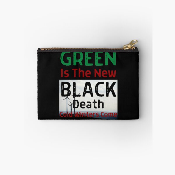 Item preview, Green Is The New Black 08 White Text designed and sold by TWMBDesigns.