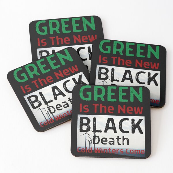Item preview, Green Is The New Black 08 White Text designed and sold by TWMBDesigns.