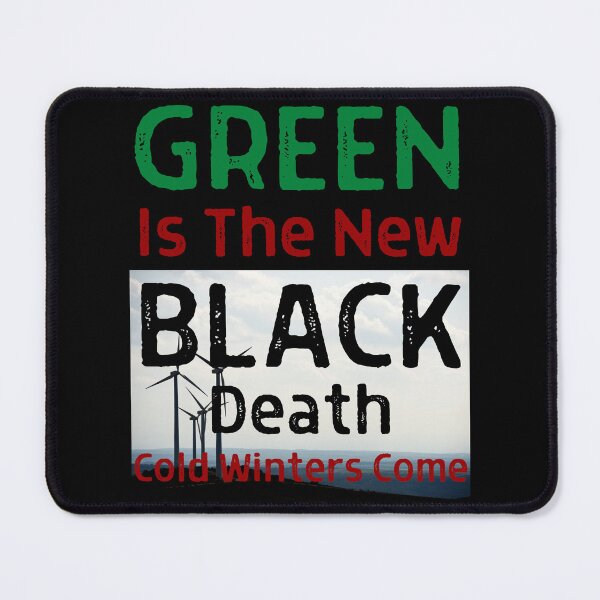 Item preview, Green Is The New Black 08 White Text designed and sold by TWMBDesigns.