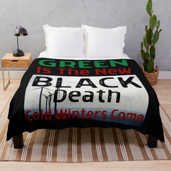 Item preview, Green Is The New Black 08 White Text designed and sold by TWMBDesigns.