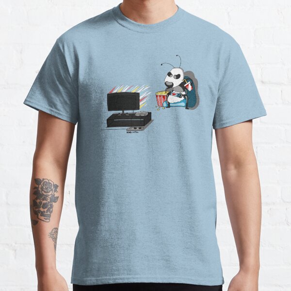 Panda Ant Multitasking like a Pro Gamer! Classic T-Shirt