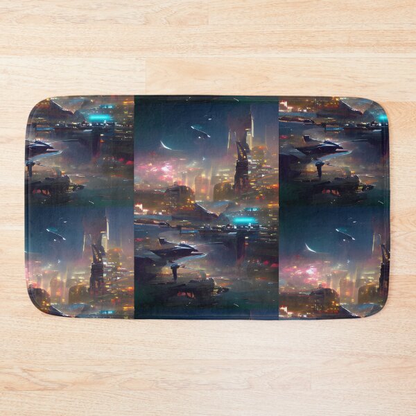 Item preview, FUTURISTIC SPACE PORT IN LONDON designed and sold by sailorsam1805.