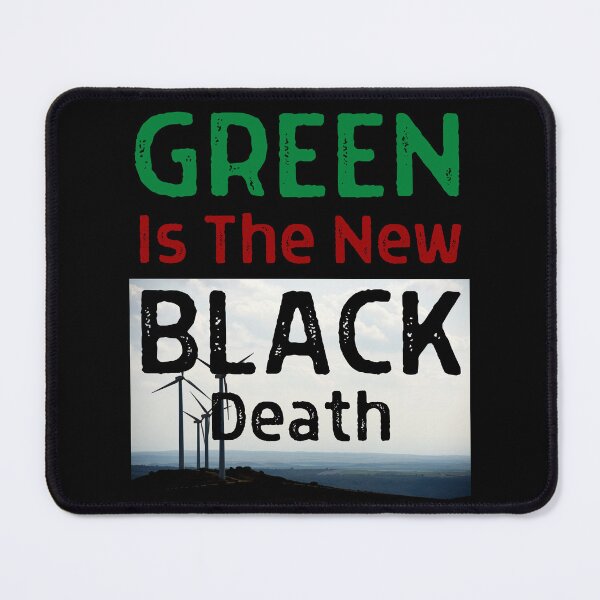 Item preview, Green Is The New Black 09 White Text designed and sold by TWMBDesigns.