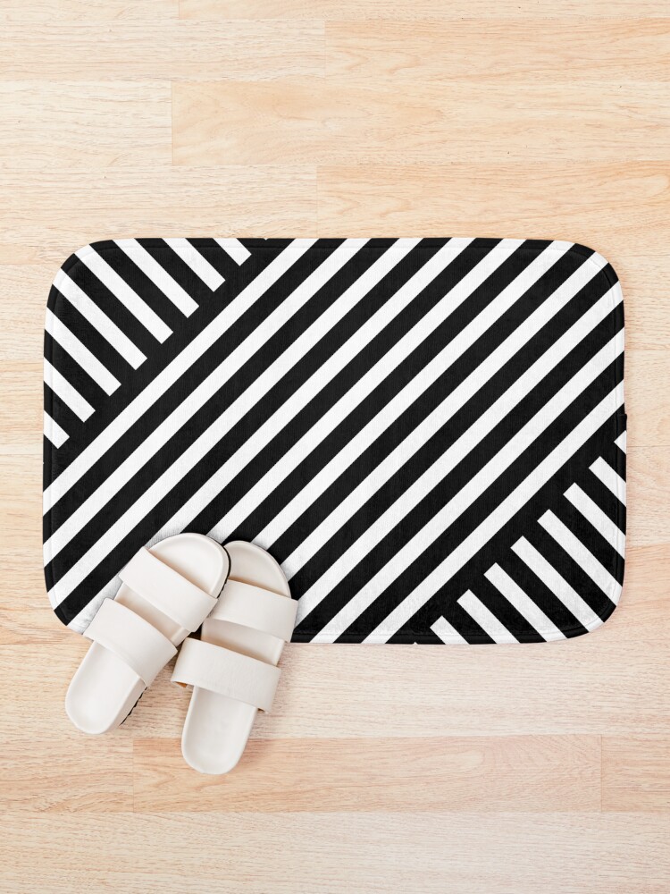 Thumbnail 1 of 6, Bath Mat, Parallel Mod designed and sold by Texterns.