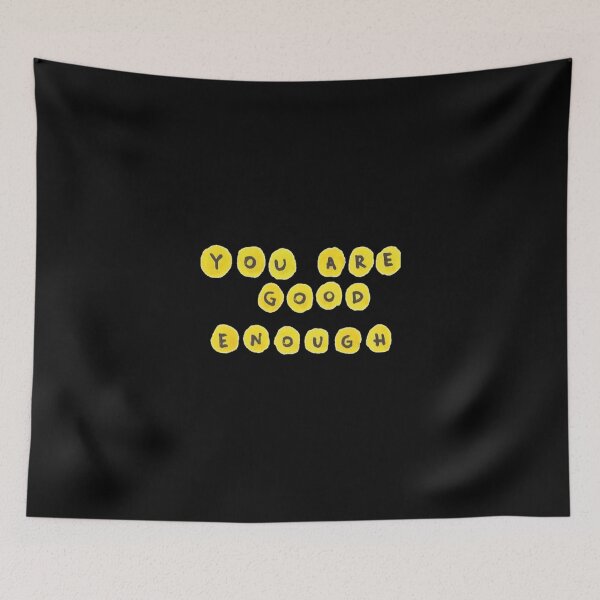 Item preview, You Are Good Enough Racerback Tank Top designed and sold by Sulkyyoung.