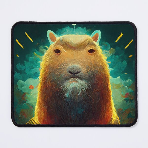 Item preview, god of capybara designed and sold by shrineshop.