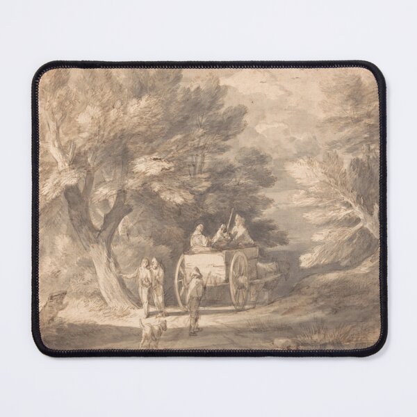 Item preview, Wooded Landscape With A Country Cart designed and sold by designforum1968.