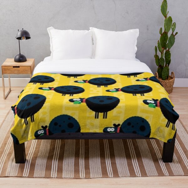 Item preview, cute sheep in yellow pattern designed and sold by garimag.