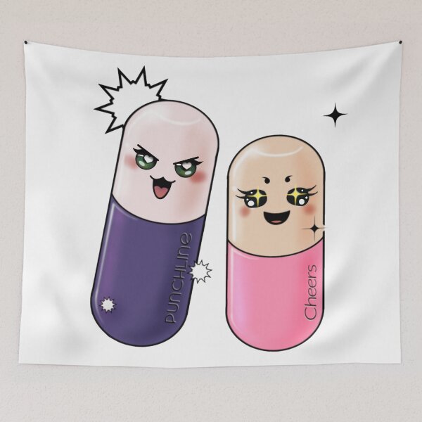 Item preview, moody pills designed and sold by Nixlein.