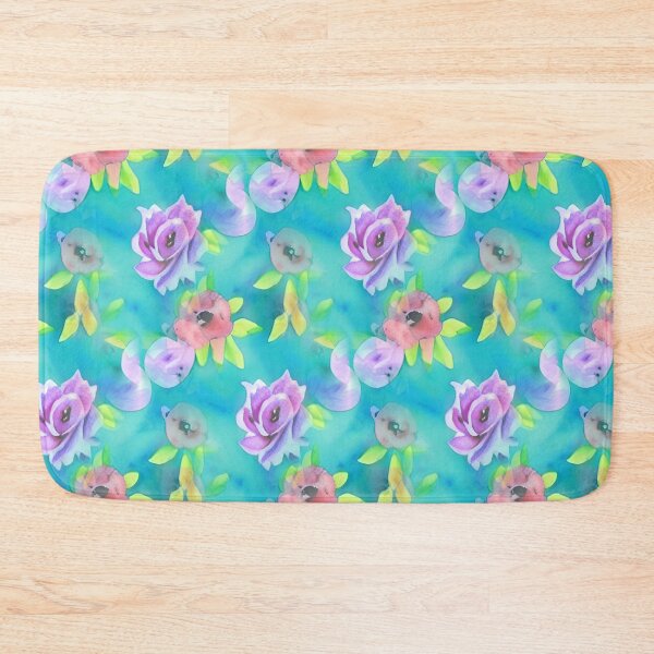 Item preview, Pastel floral abstract pattern designed and sold by Mirarima.