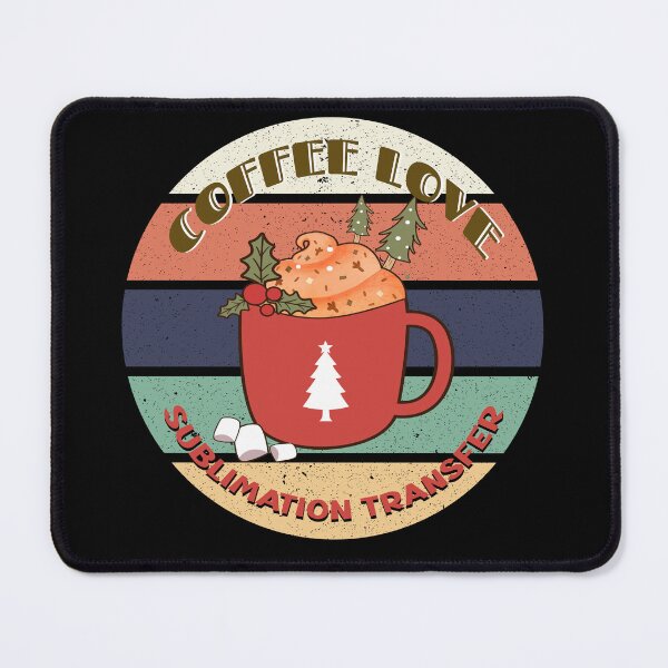 Item preview, Coffee lover sublimation transfer designed and sold by sarodigiart.