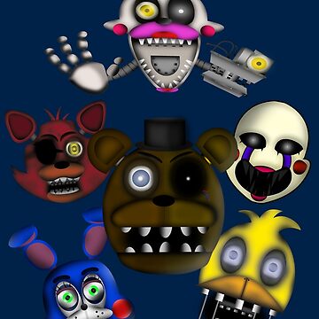 Five Nights at Freddy's Sticker for Sale by Colin Doyle