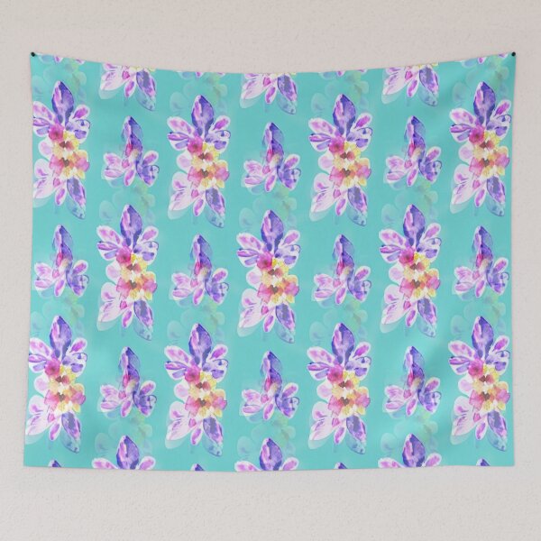 Item preview, Pastel floral abstract pattern designed and sold by Mirarima.