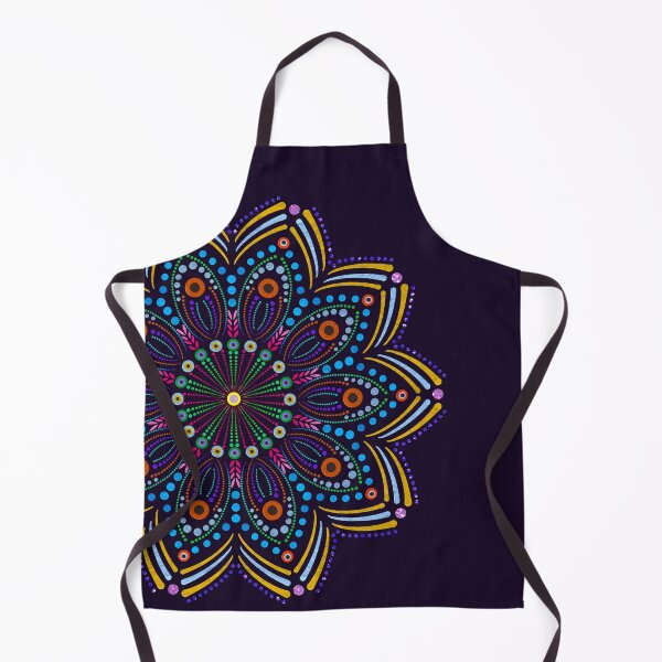 Artikelvorschau, Natur-Punkt-Kunst-Illusions-Mandala entworfen und verkauft von Jane Izzy Designs.