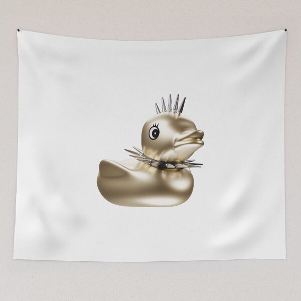 Item preview, Metal Punk Gothic Duck designed and sold by lathspell.