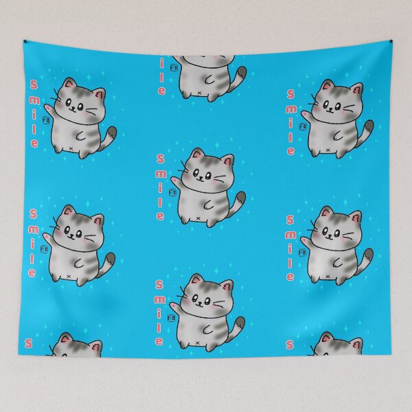 Item preview, Cat | Cat Lover - Smile cat designed and sold by FennyWijayaMomo.