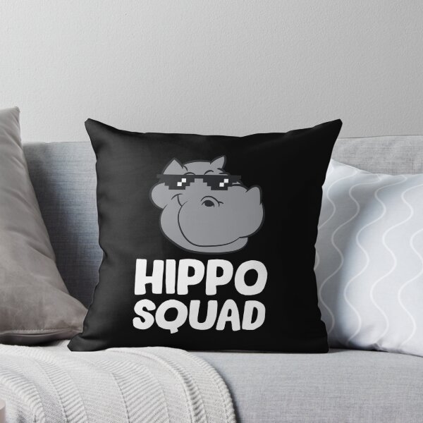 Item preview, Hippopotamus - Hippo Squad with sunglasses designed and sold by Mohja-Design.