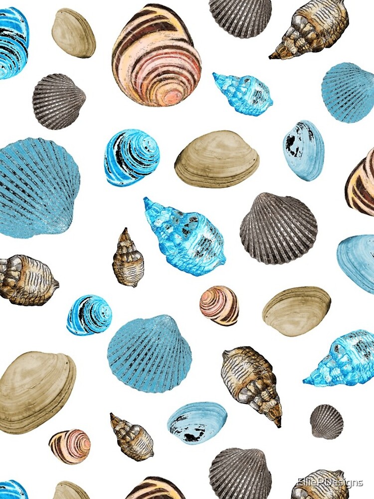 Thumbnail 4 of 4, iPhone Case, Shell parade designed and sold by ElliePDesigns.