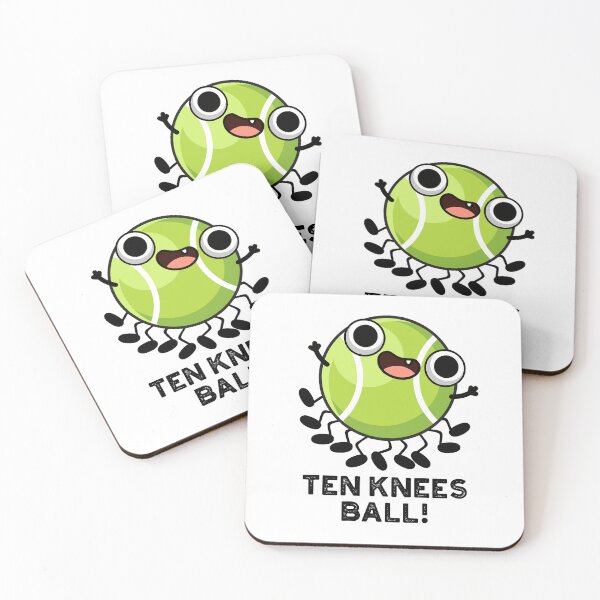 Item preview, Ten Knees Ball Funny Tennis Puns  designed and sold by punnybone.