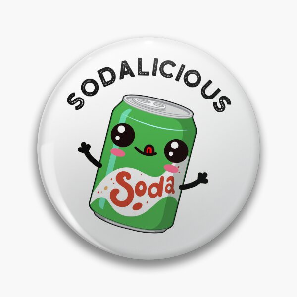 Item preview, Soda-licious Funny Soda Pop Puns  designed and sold by punnybone.